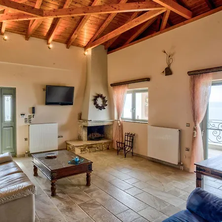 Filistron Seaview Bliss - Coastal Charm Hideaway Villa Taktikoupoli