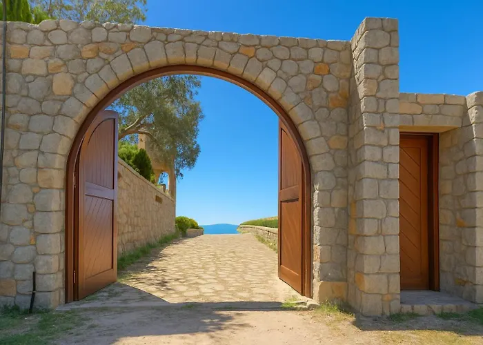 Filistron Seaview Bliss - Coastal Charm Hideaway Villa Taktikoupoli